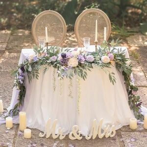 9ft Wedding Garland Lilac Gold and Sage